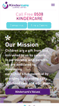 Mobile Screenshot of kindercare.co.nz