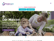Tablet Screenshot of kindercare.co.nz